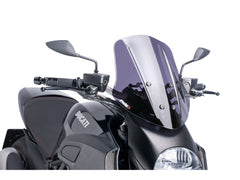 Puig New Generation Touring Screen In Clear for Ducati Diavel 1200 (11-13)