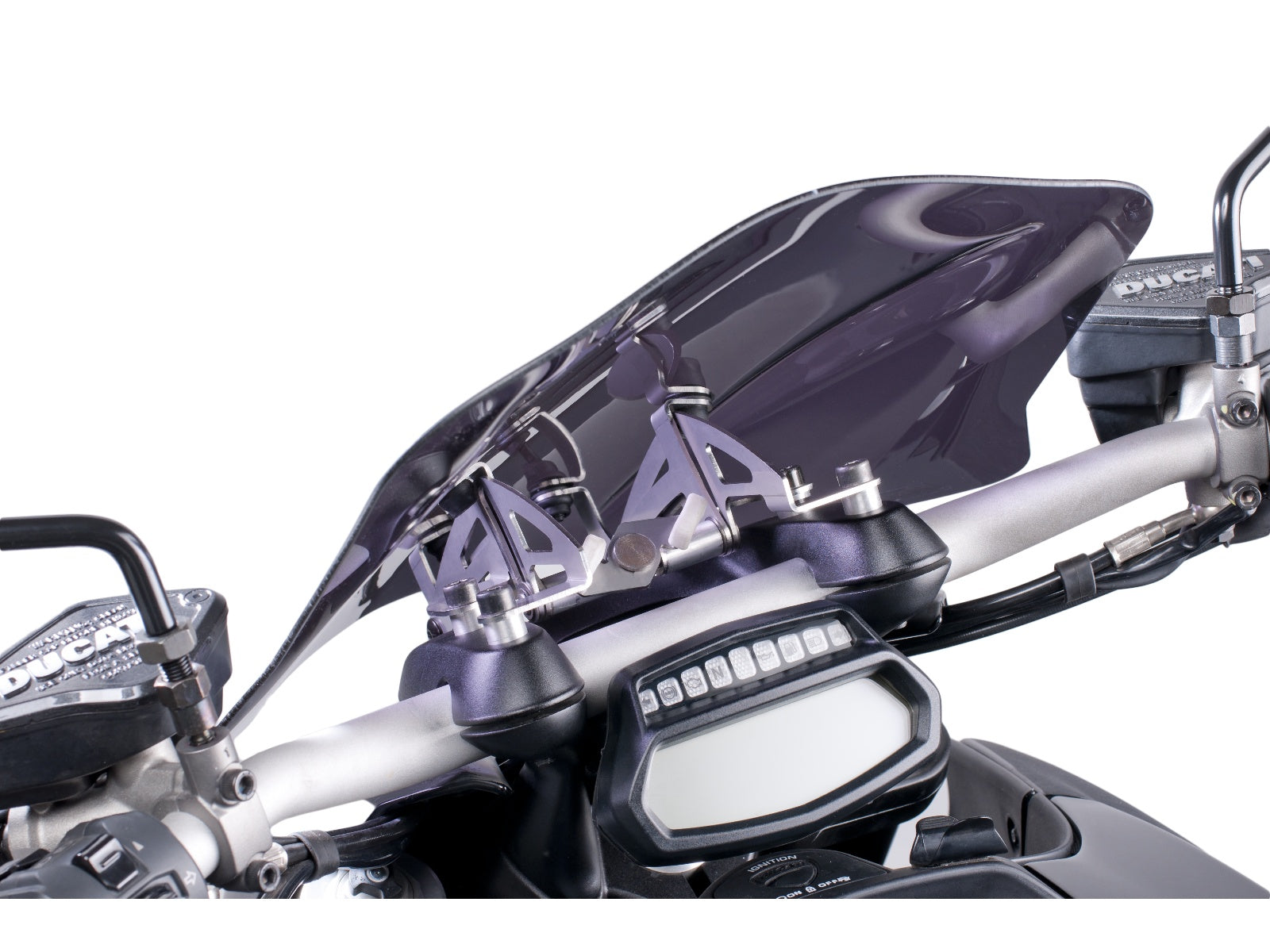 Puig New Generation Touring Screen In Clear for Ducati Diavel 1200 (11-13)