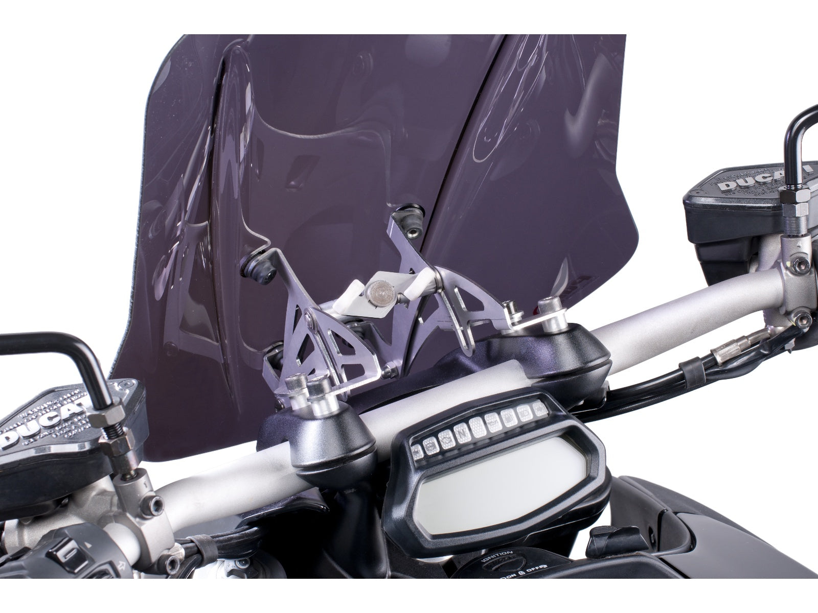 Puig New Generation Touring Screen In Clear for Ducati Diavel 1200 (11-13)