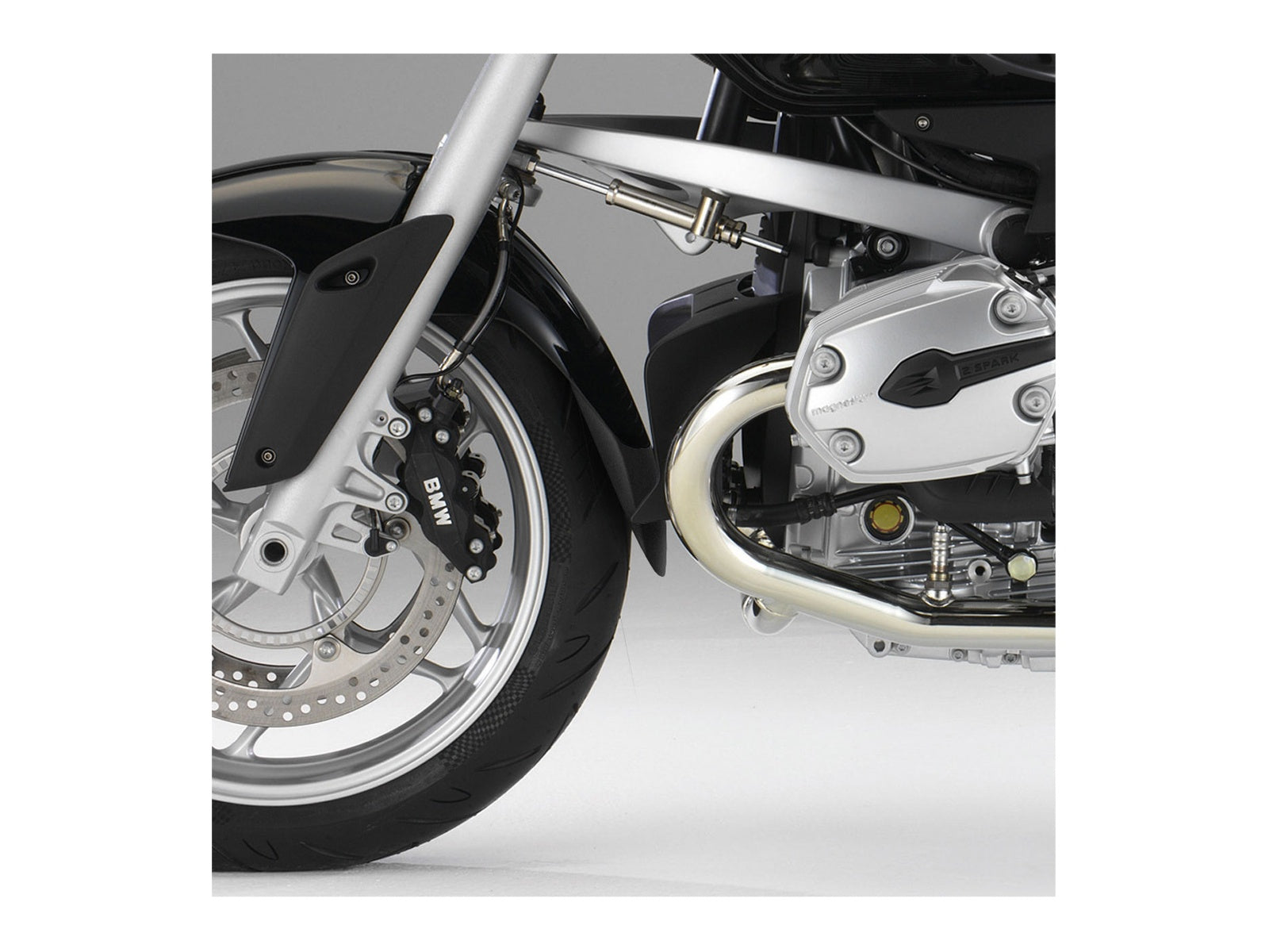 Puig Front Mudguard Extender In Black for BMW R1200 R (06-10)