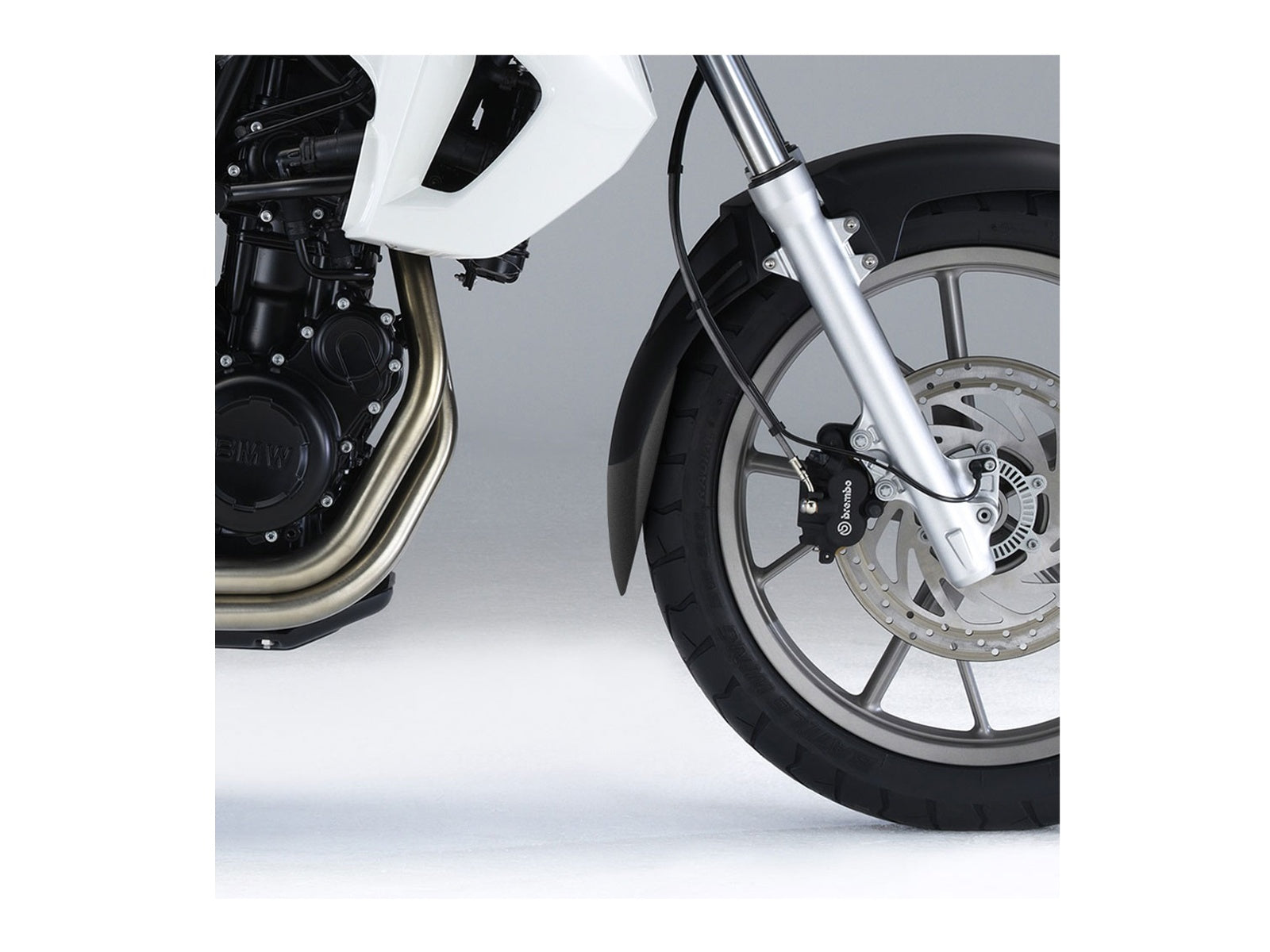 Puig Front Mudguard Extender In Black for BMW F650 GS (08-12)