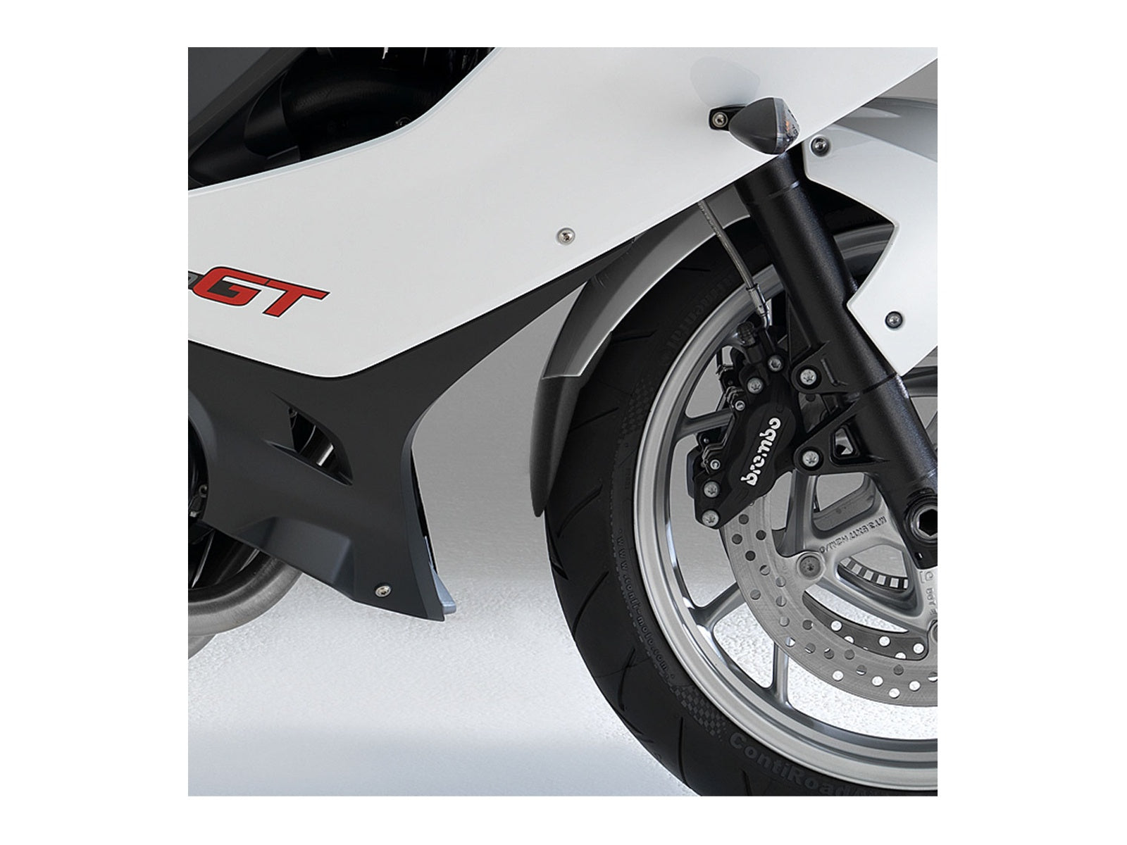 Puig Front Mudguard Extender In Black for BMW F800 GT (13-18)