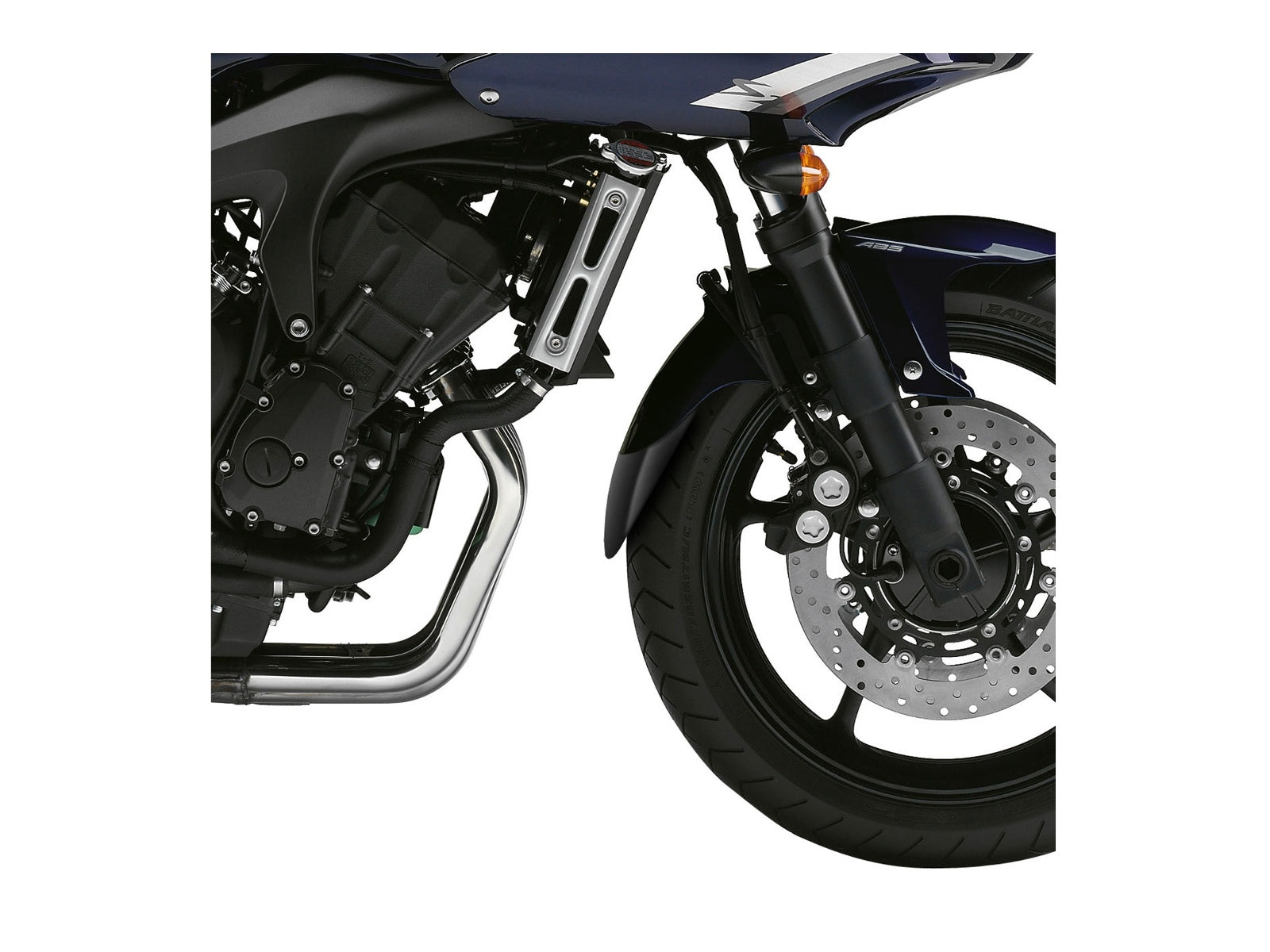 Puig Front Mudguard Extender In Black for Yamaha FZ6 S2 Fazer (08-09)