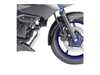 Puig Front Mudguard Extender In Black for Yamaha XJ6 (09-16)