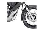 Puig Front Mudguard Extender In Black for Honda Transalp XL700V (08-12)