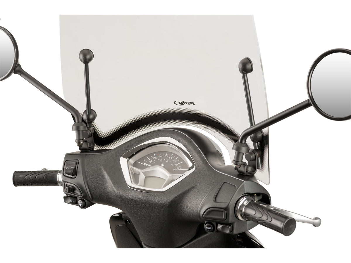 Puig TS Screen In Clear for Piaggio Liberty 125 iGET Post (19-23)