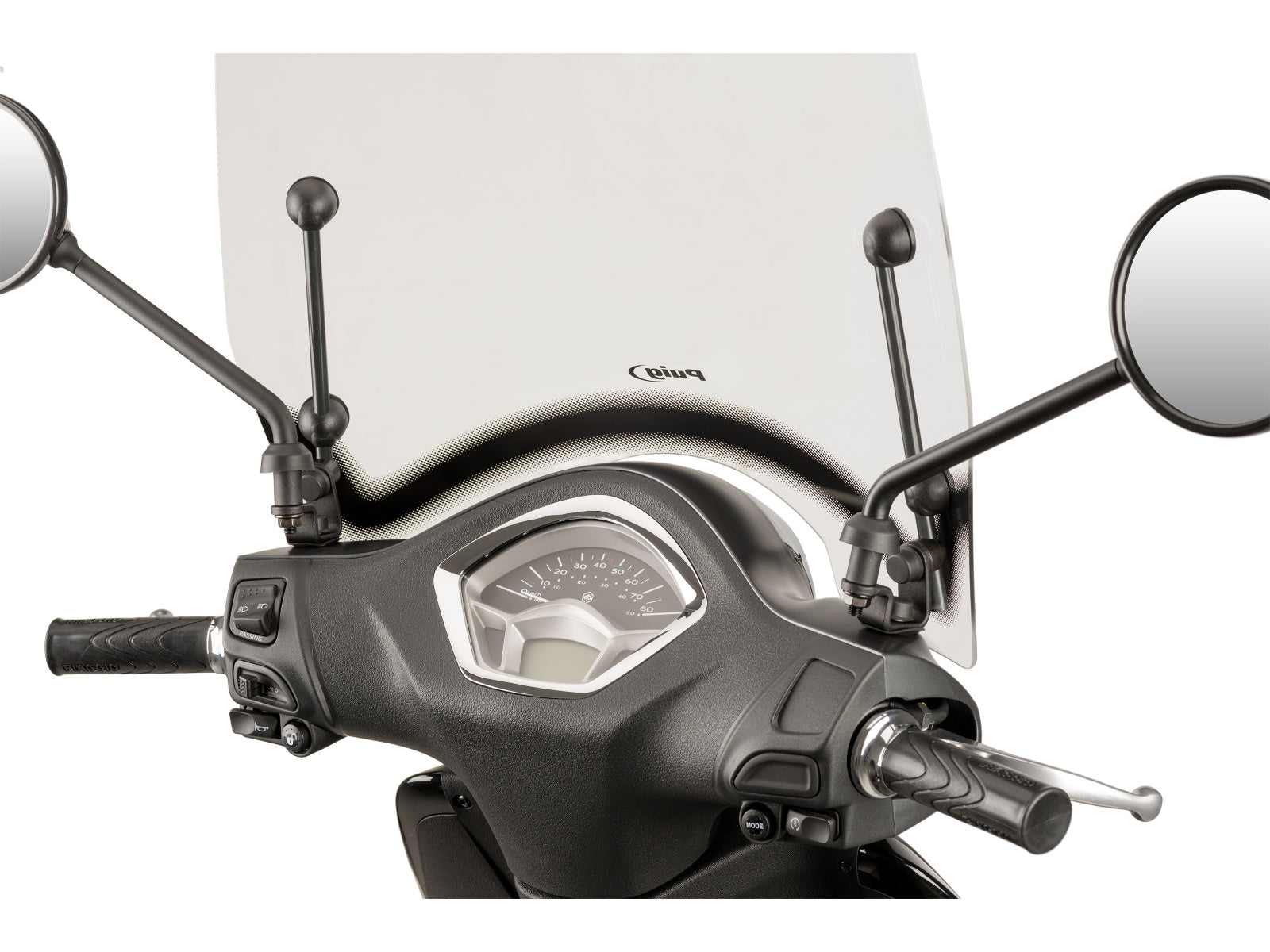 Puig TS Screen In Clear for Piaggio Liberty 50 iGET (15-23)
