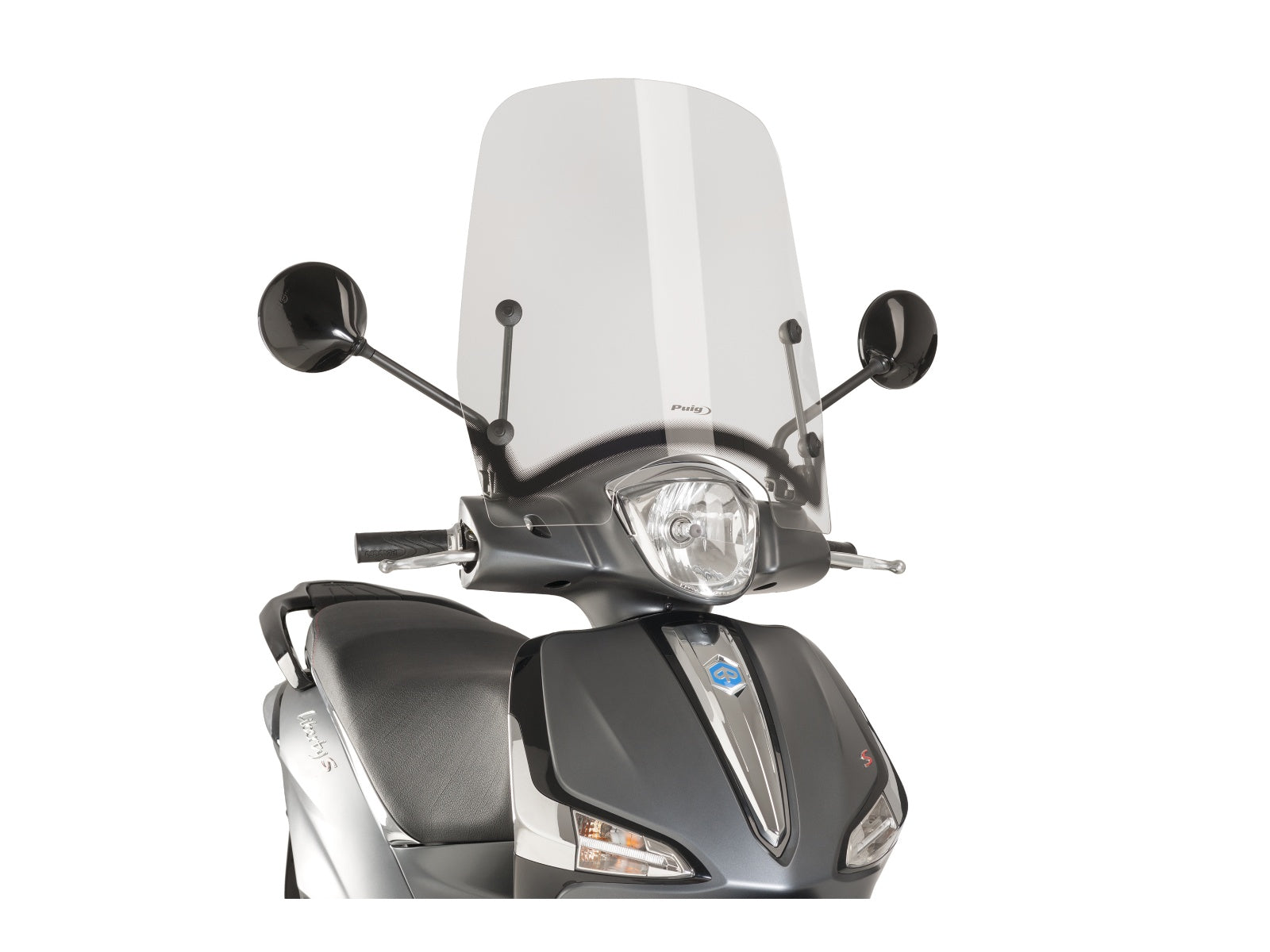 Puig TS Screen In Clear for Piaggio Liberty S 50 (21-25)