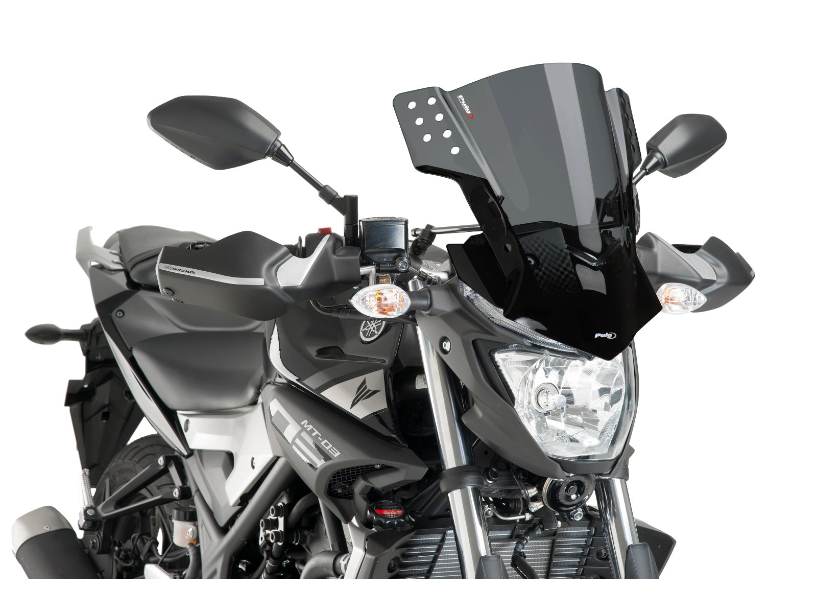 Puig Rafale Screen In Clear for Yamaha MT-03 (06-25)