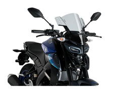 Puig Rafale Screen In Clear for Yamaha MT-125 (15-25)