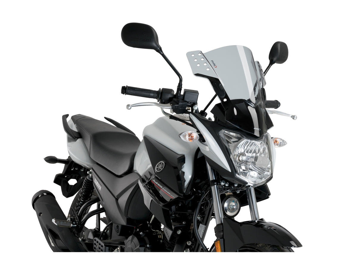 Puig Rafale Screen In Clear for Yamaha YS 125 (17-23) Main image