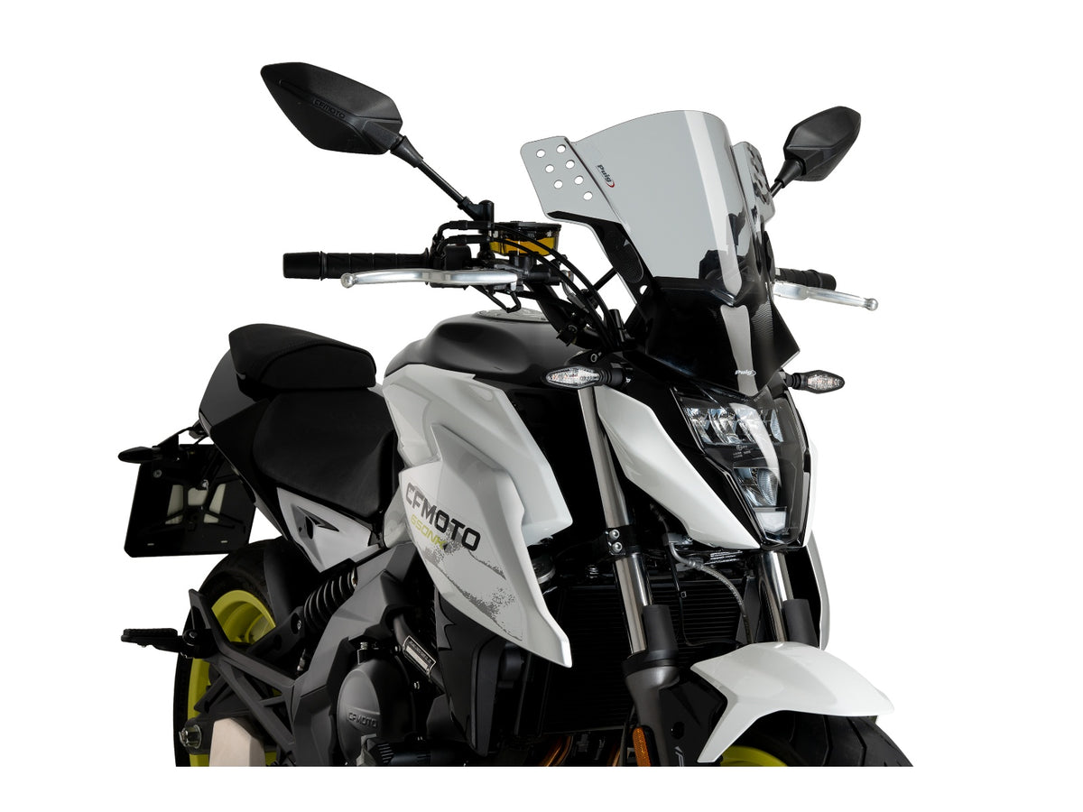Puig Rafale Screen In Clear for CF Moto 650NK (21-25) Main image