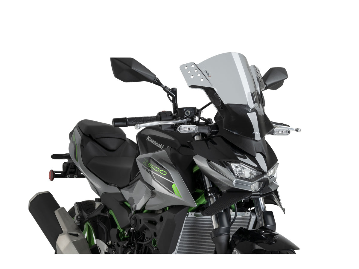 Puig Rafale Screen In Clear for Kawasaki Z500 (24-25) Main image