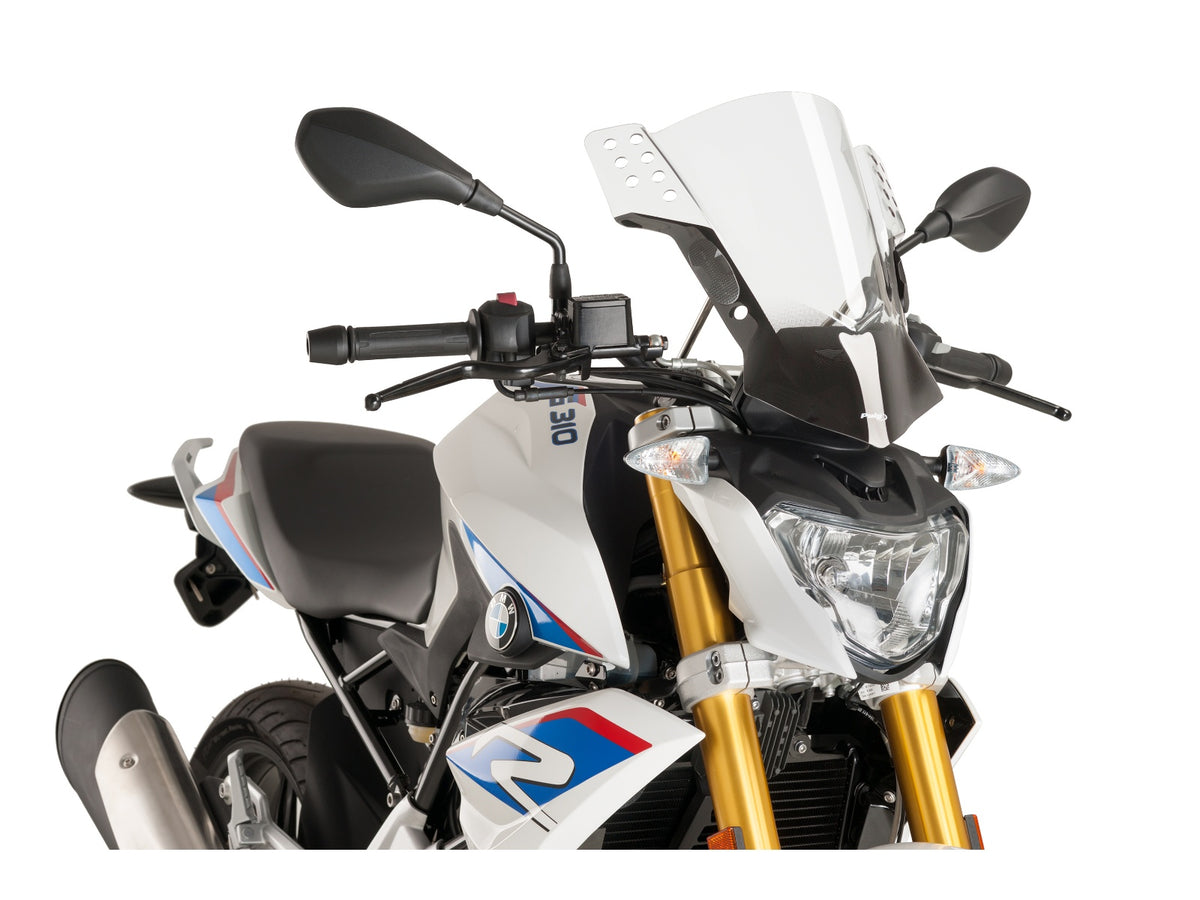 Puig Rafale Screen In Clear for BMW G310 R (16-20) Main image