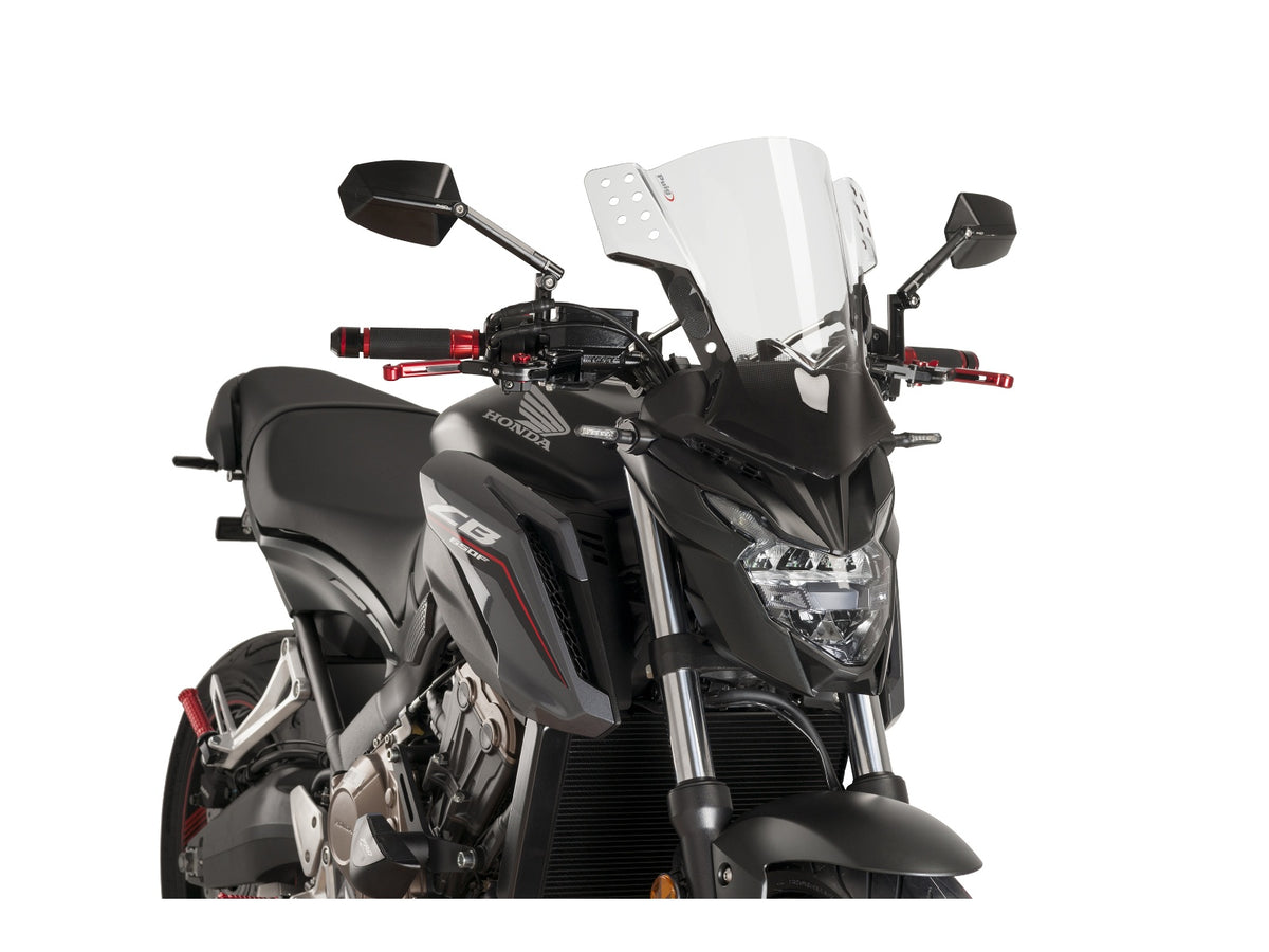 Puig Rafale Screen In Clear for Honda CB650 F (14-18) Main image
