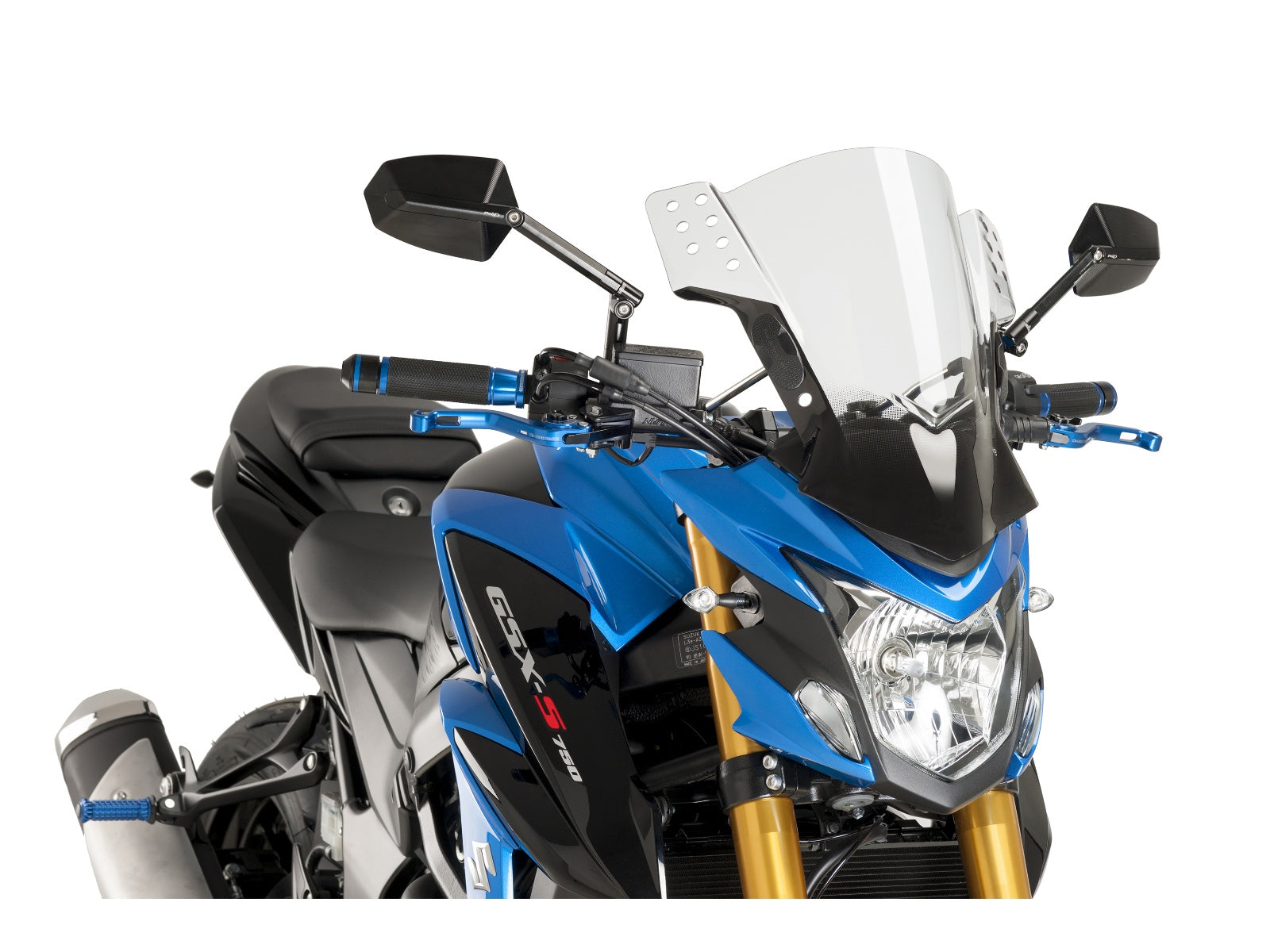 Puig Rafale Screen In Clear for Suzuki GSX S 750 (17-21)