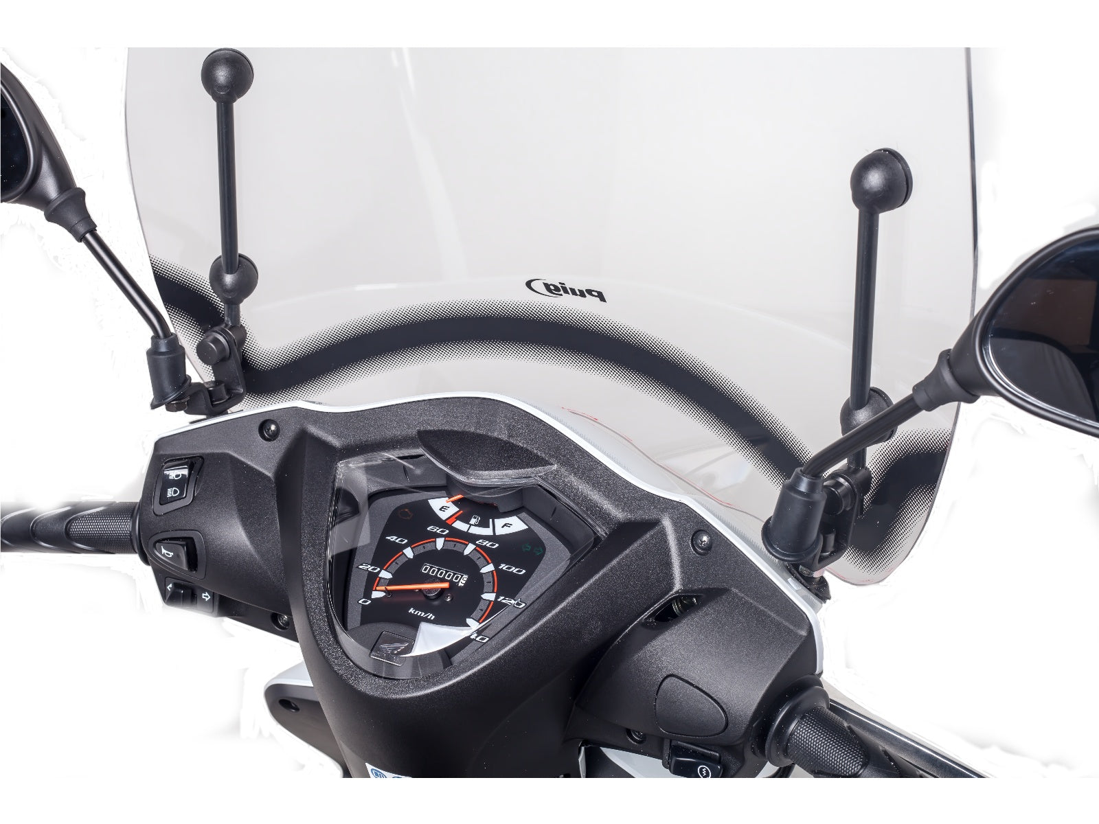 Puig TS Screen In Clear for Honda Vision 110 (11-17)