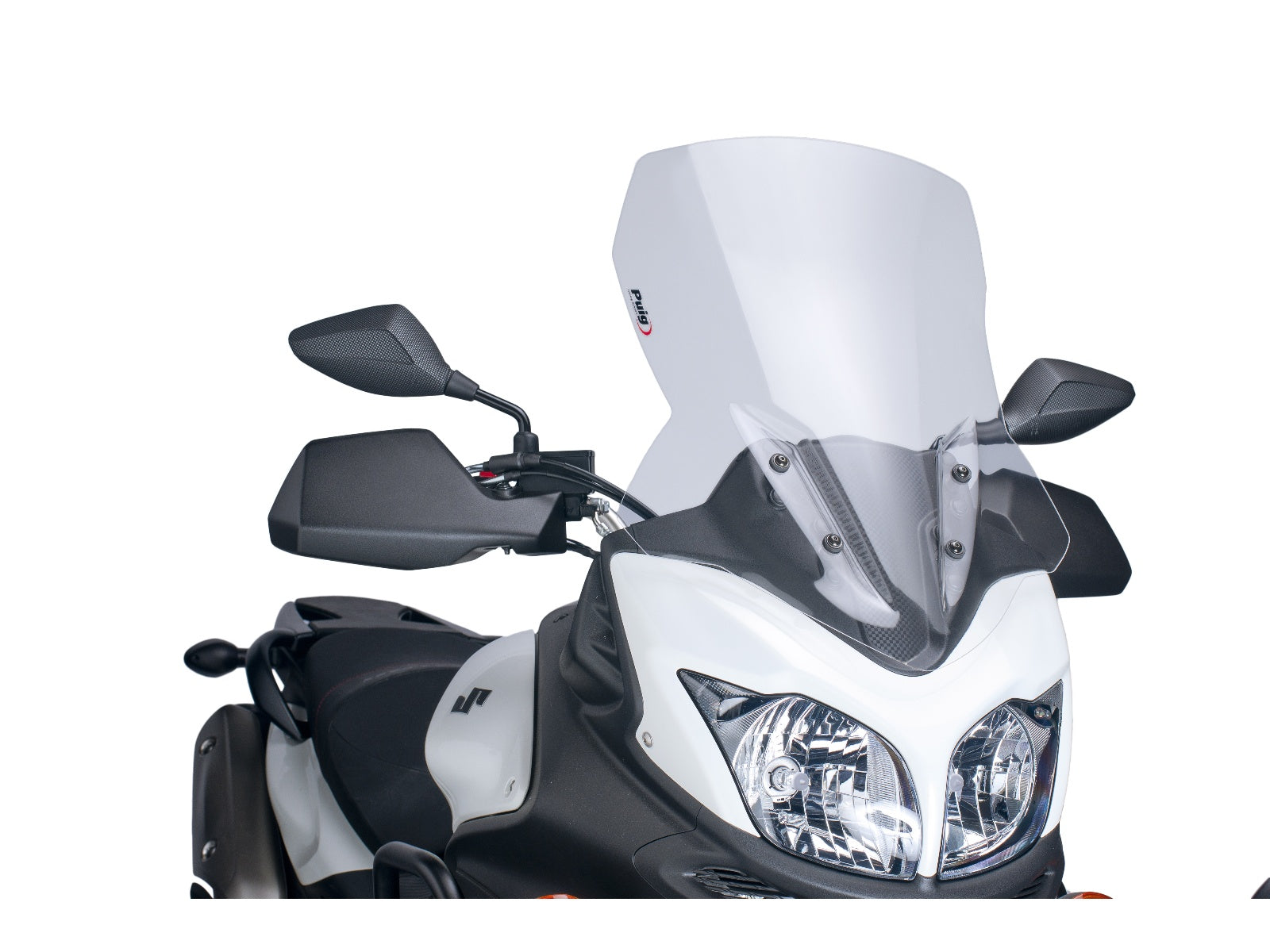 Puig Touring Screen In Clear for Suzuki V-Strom 650 (12-16)