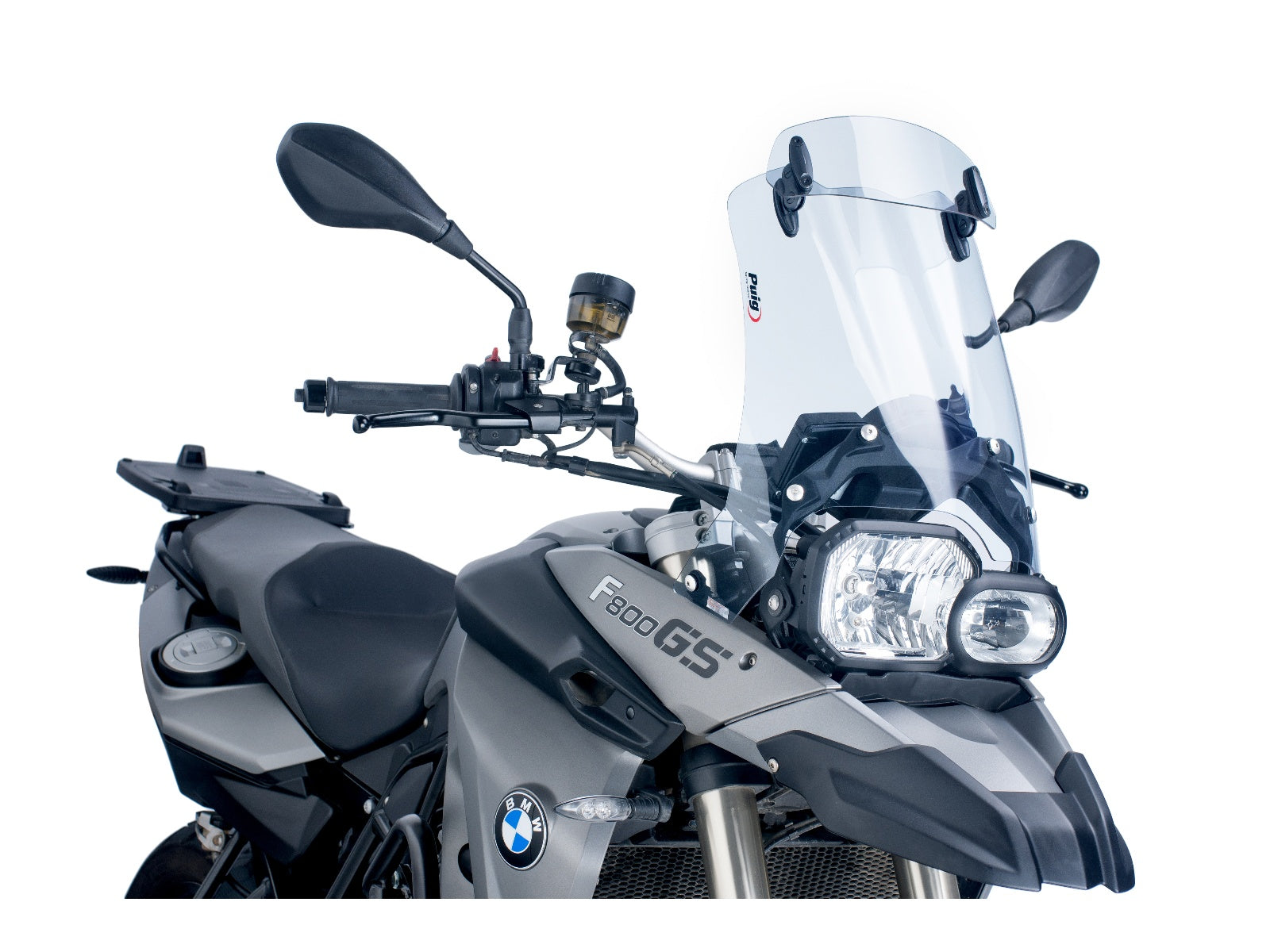 Puig Touring Screen With Extender In Clear for BMW F800 GS (08-21)