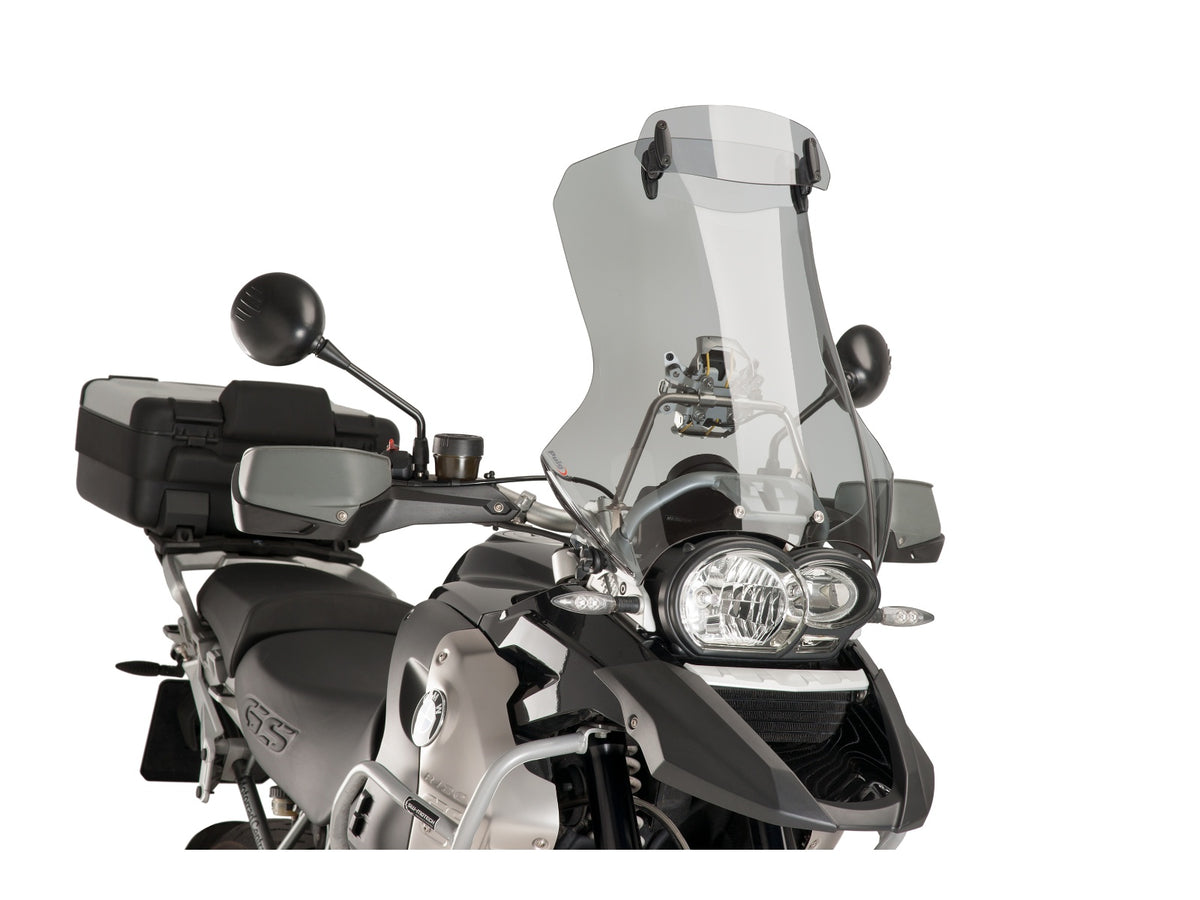 Puig Touring Screen With Extender In Light Smoke for BMW R1200 GS (00-12)