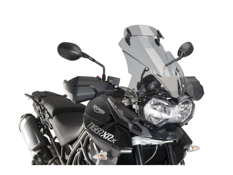 Puig Touring Screen With Extender In Clear for Triumph Tiger 800 XRX (15-17)