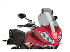 Puig Touring Screen With Extender In Light Smoke for Triumph Tiger 1050 SE (07-13)