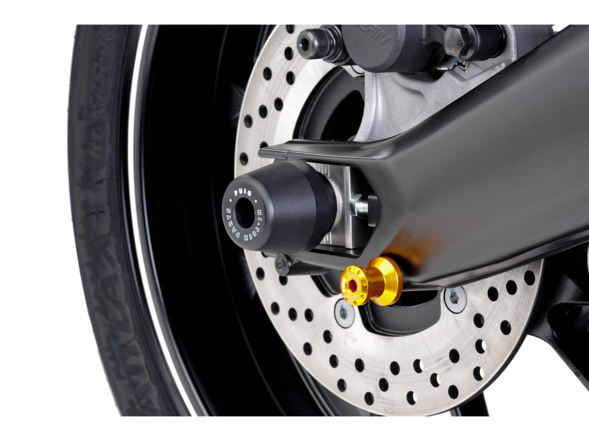 Puig Spool Sliders In Black for Yamaha MT-09 Sport Tracker (13-16)