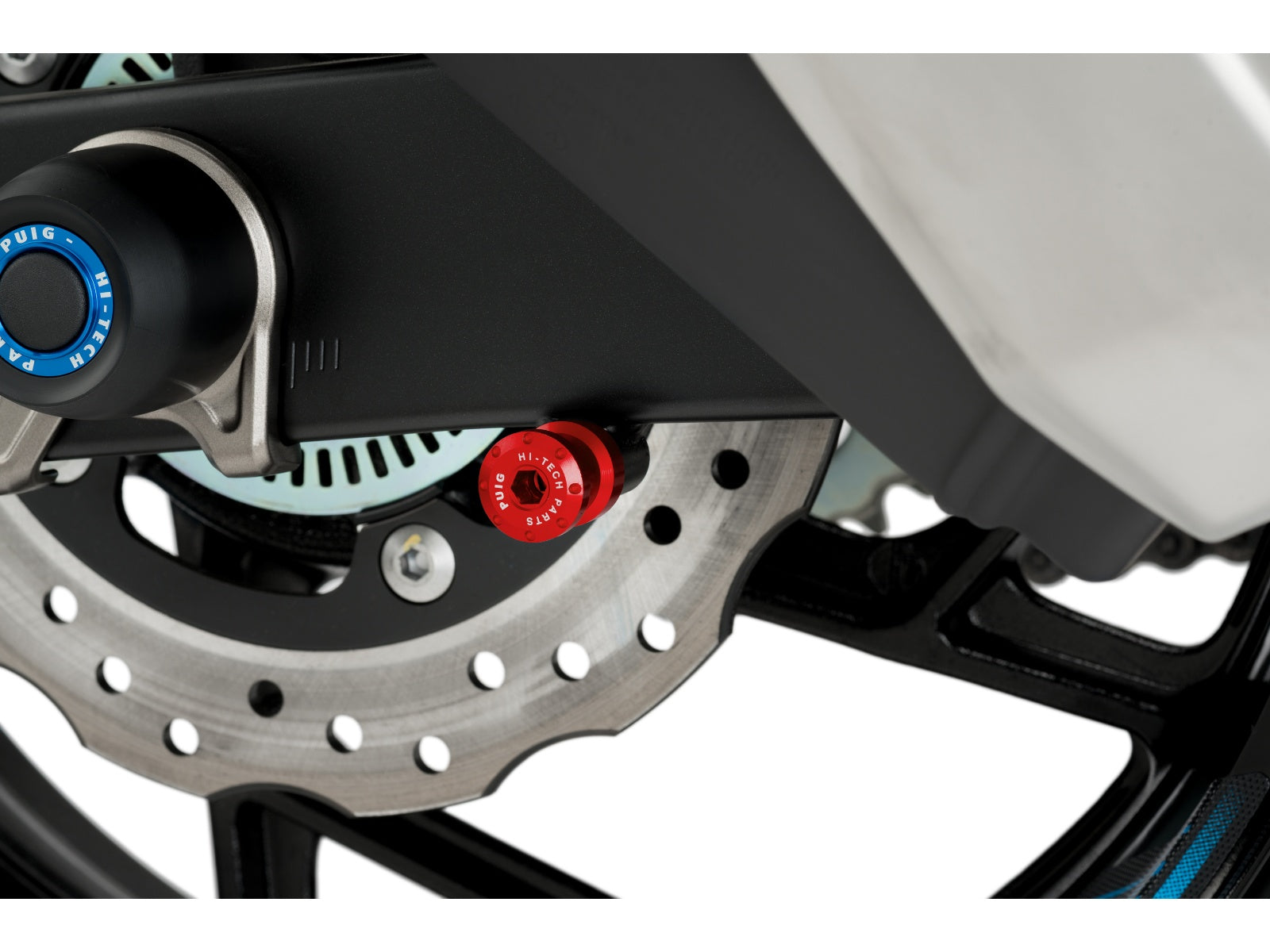 Puig Spool Sliders In Black for Suzuki GSX S 750 (17-21)