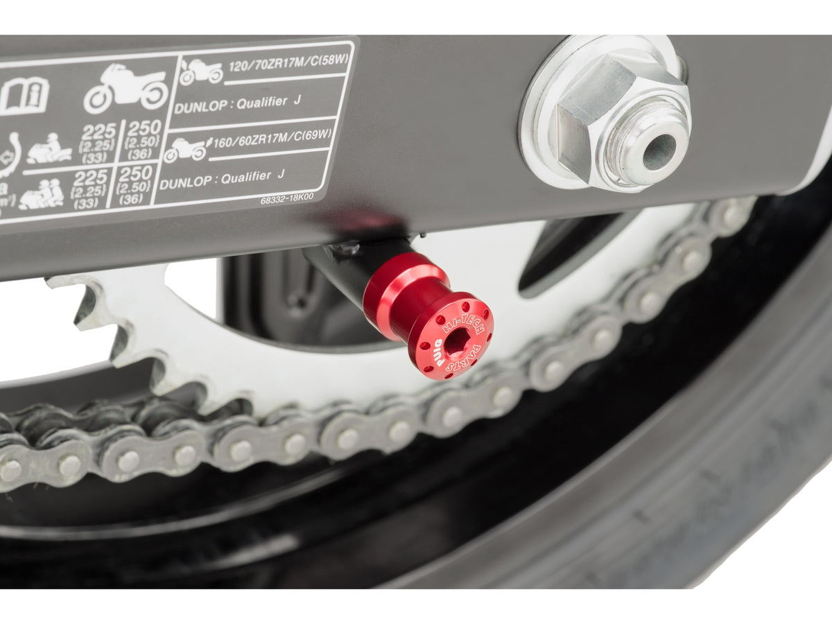 Puig Spool Sliders In Black for Suzuki SV 650 X (18-24) Main image