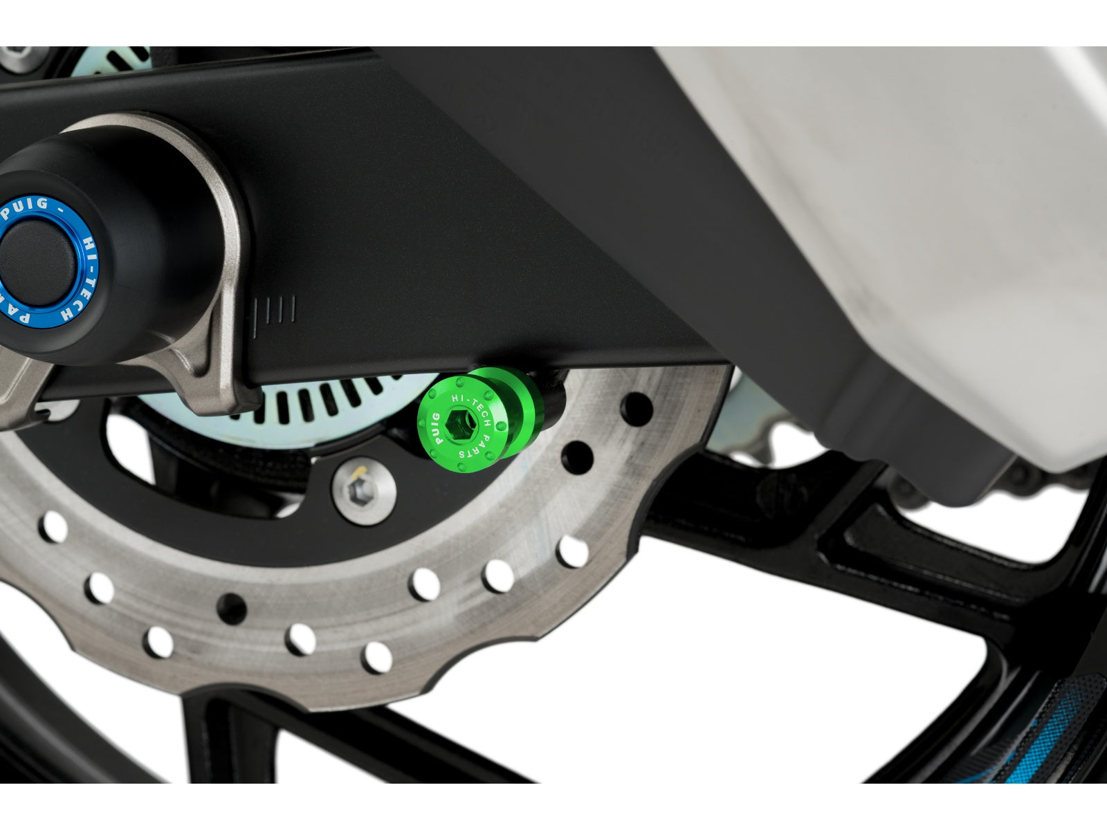 Puig Spool Sliders In Black for Suzuki GSX S 750 (17-21)