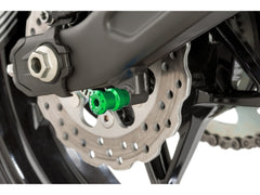 Puig Spool Sliders In Black for Kawasaki Z650 (17-25)