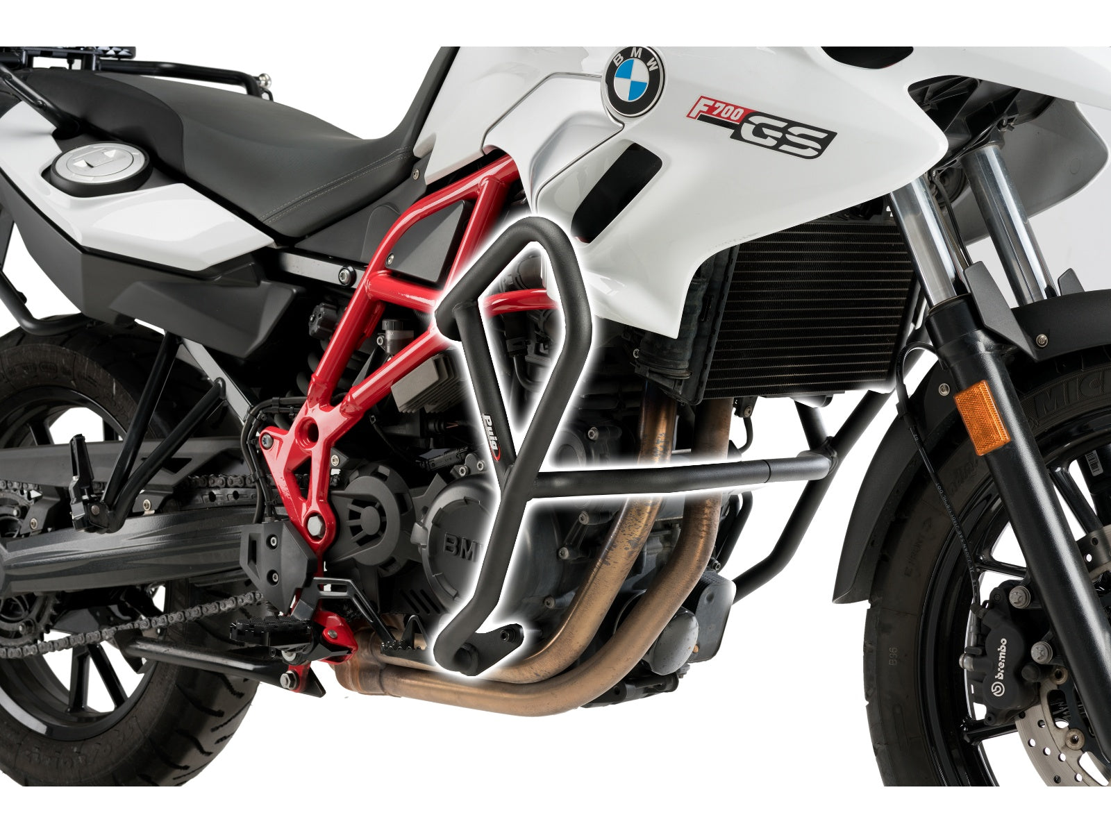 Puig Engine Guard In Black for BMW F700 GS (12-17)