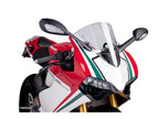 Puig R-Racer Screen In Clear for Ducati 1199 Panigale (12-14)