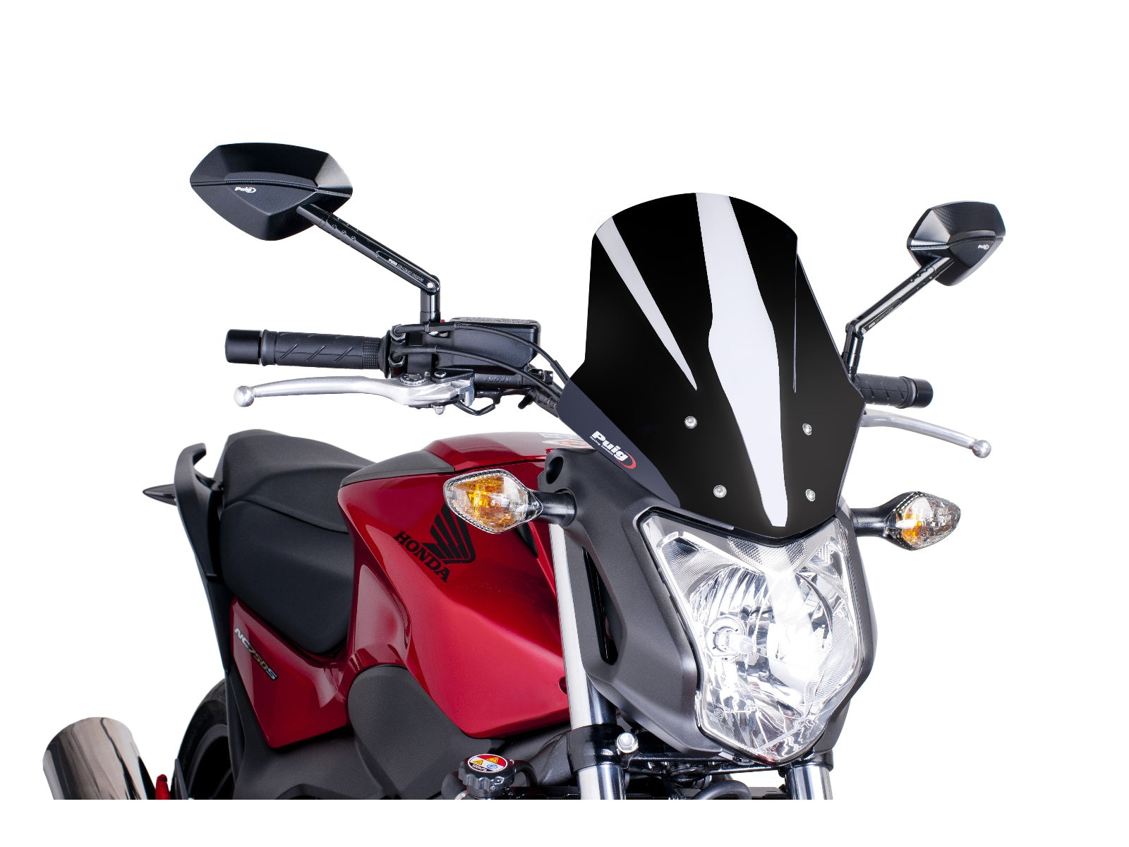 Puig Touring Screen In Clear for Honda NC750 S (14-20)