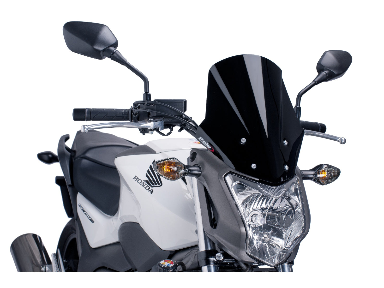 Puig Touring Screen In Clear for Honda NC700 S (12-13)