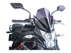 Puig New Generation Sport Screen In Clear for Kawasaki ER6-N (12-16)
