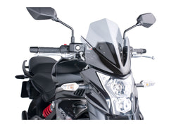 Puig New Generation Sport Screen In Clear for Kawasaki ER6-N (12-16)