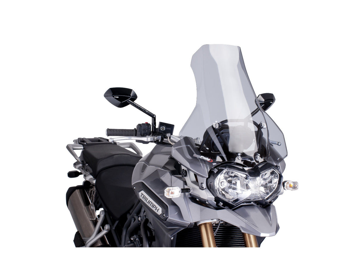 Puig Touring Screen In Clear for Triumph Tiger Explorer 1200 (12-15)