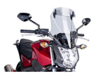 Puig Touring Plus Screen With Extender In Light Smoke for Honda NC750 SD (14-20)