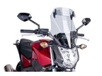 Puig Touring Plus Screen With Extender In Light Smoke for Honda NC700 S (12-13)