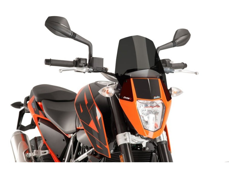 Puig New Generation Sport Screen In Clear for KTM 690 Duke (12-19)