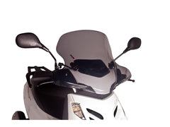 Puig City Touring Screen In Light Smoke for Aprilia Sport City Cube 125 (08-13)