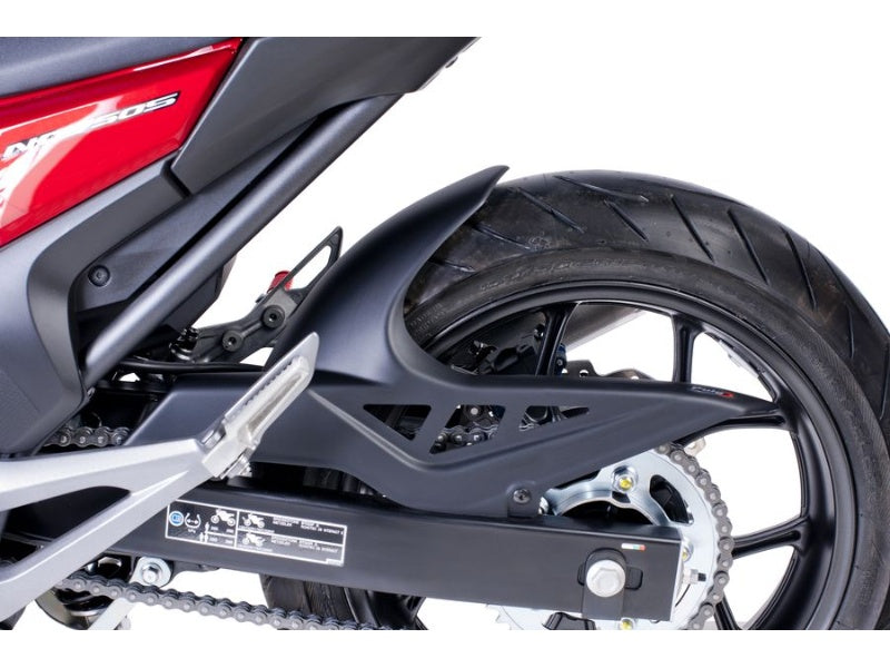 Puig Hugger In Matt Black for Honda NC750 DCT (21-25)