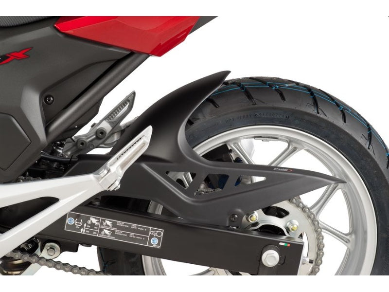 Puig Hugger In Matt Black for Honda NC700 X (12-13)