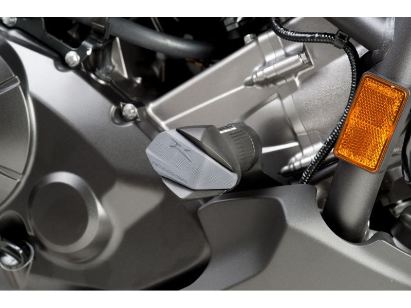 Puig R19 Frame Sliders In Black for Honda NC750 X (14-25)