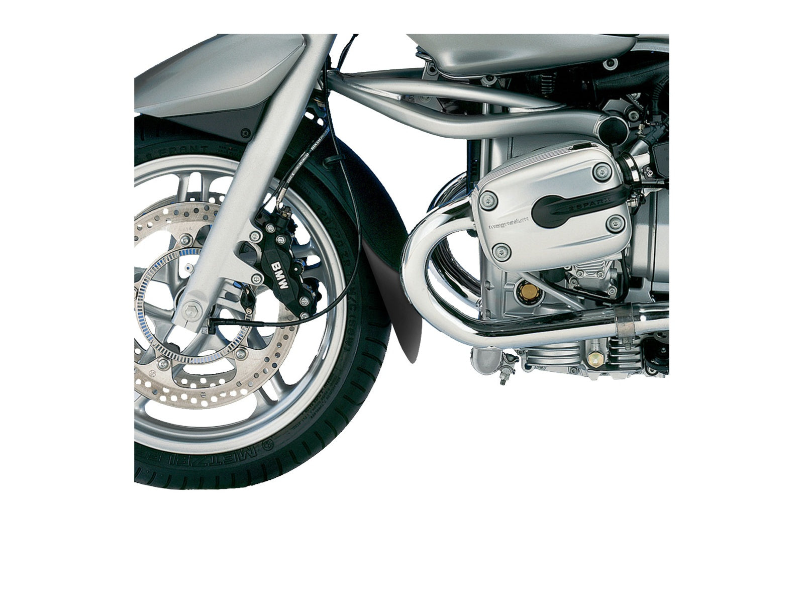 Puig Front Mudguard Extender In Black for BMW R1100 RT (96-01)