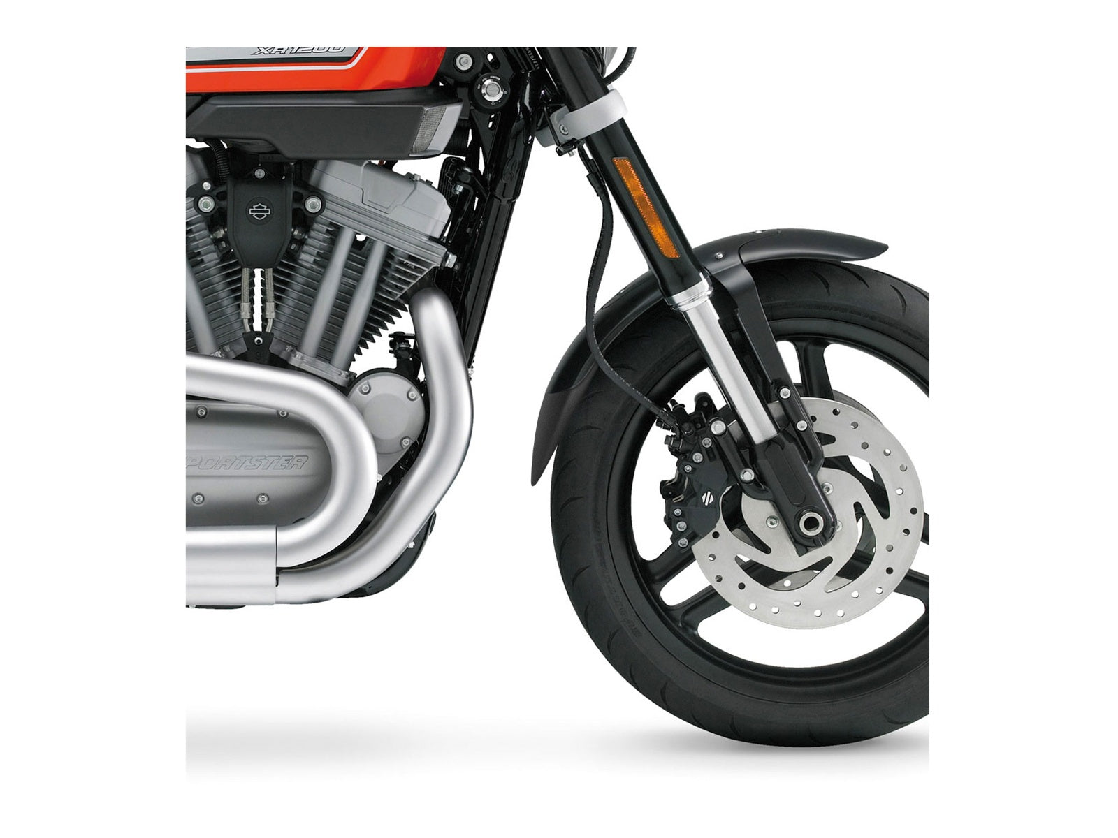 Puig Front Mudguard Extender for Harley Davidson Sportster (08-10)