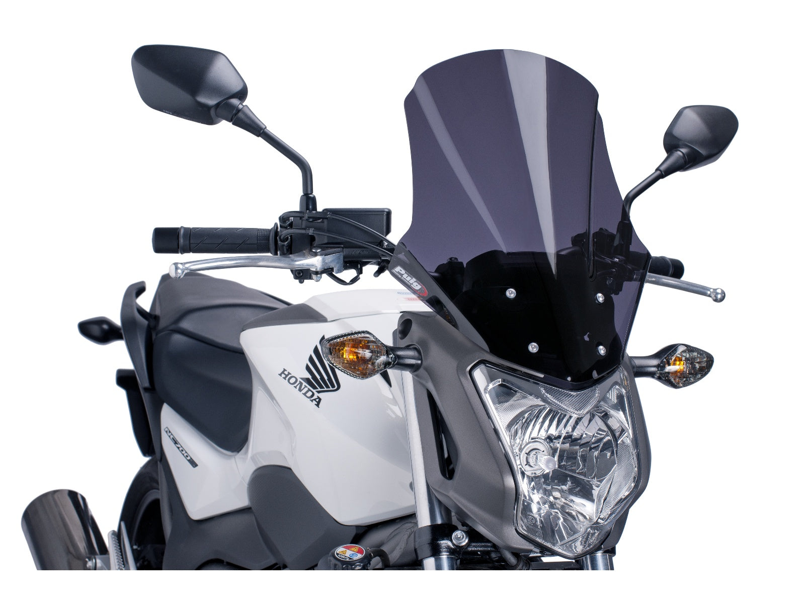 Puig Touring Plus Screen In Clear for Honda NC750 S (14-20)