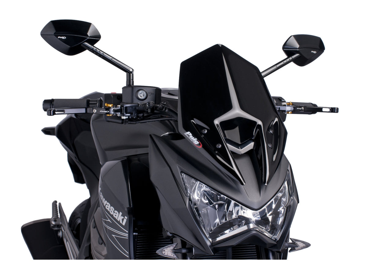 Puig New Generation Sport Screen In Clear for Kawasaki Z800 E (13-16)
