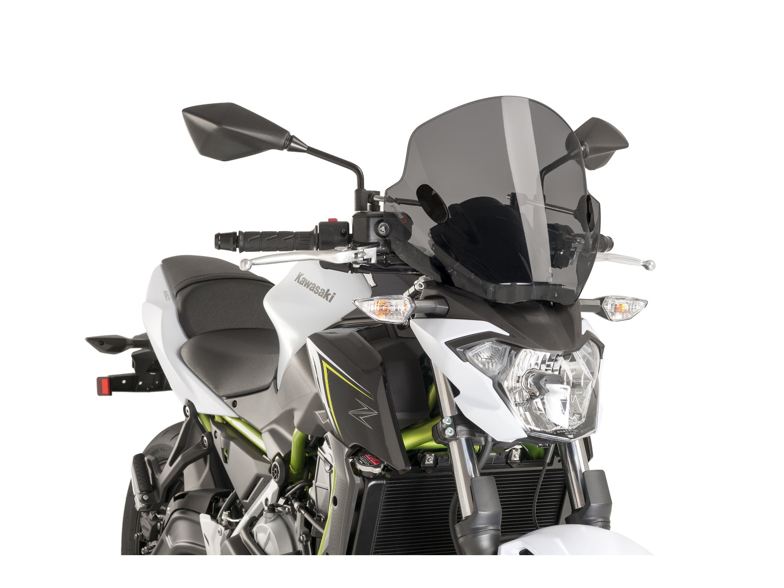 Puig Trend Screen In Light Smoke for Kawasaki Z650 (17-25)